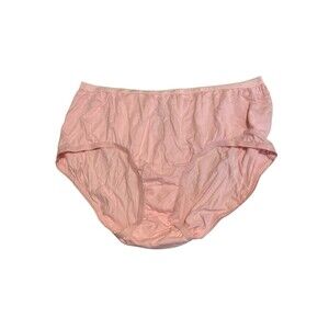 Comfort Choice Y2K Grannycore Cotton High Waist Briefs Pink NWT Size 11